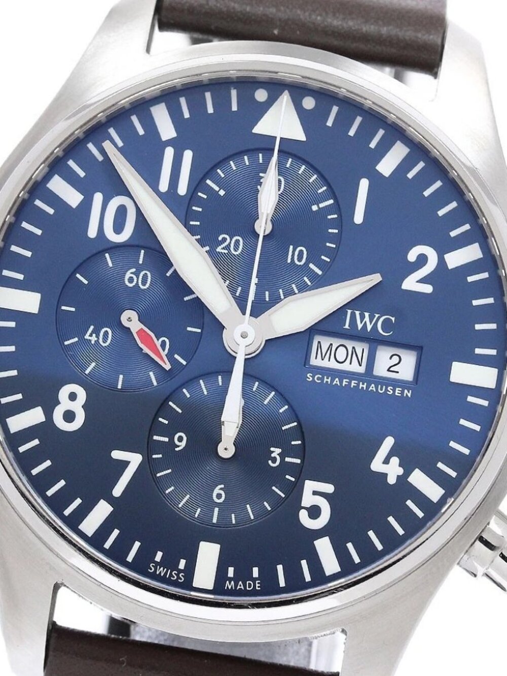 IWC SCHAFFHAUSEN Pilot's Watch Petite Prince IW377714 Automatic Men's_962509